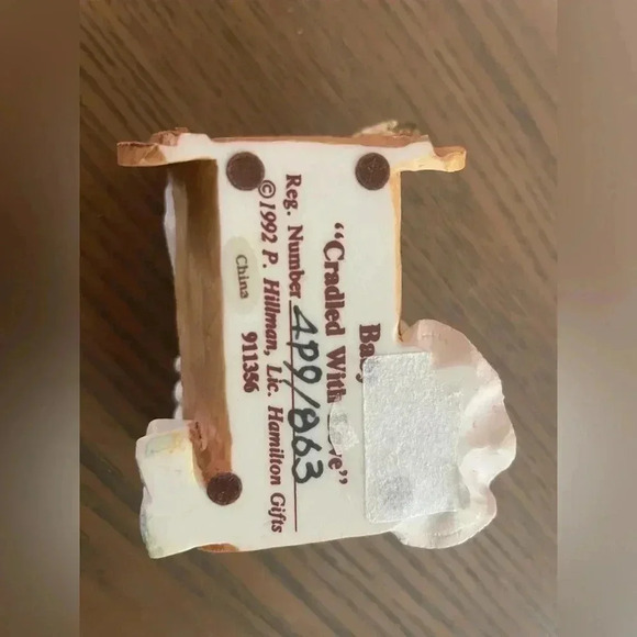 Cherished Teddies Rare Figurine And Plaque Set My Cherished One 1992/1994 - Picture 2 of 5